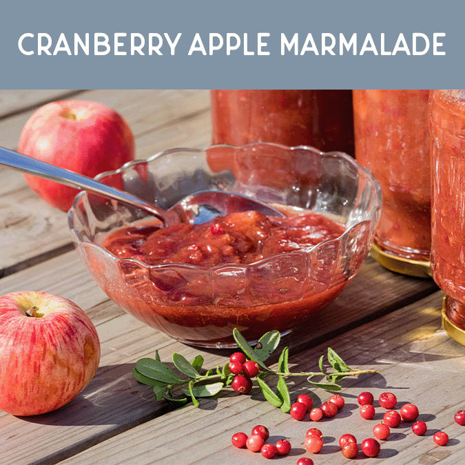 Cranberry Apple Marmalade Wax Melt - Auburn Candle Company