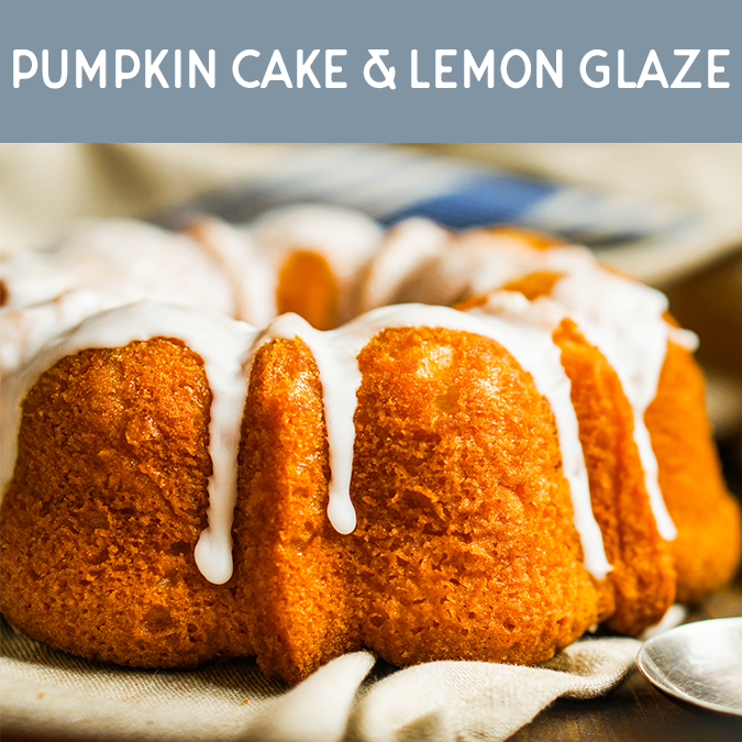Pumpkin Cake Lemon Glaze Wax Melt - Auburn Candle Company