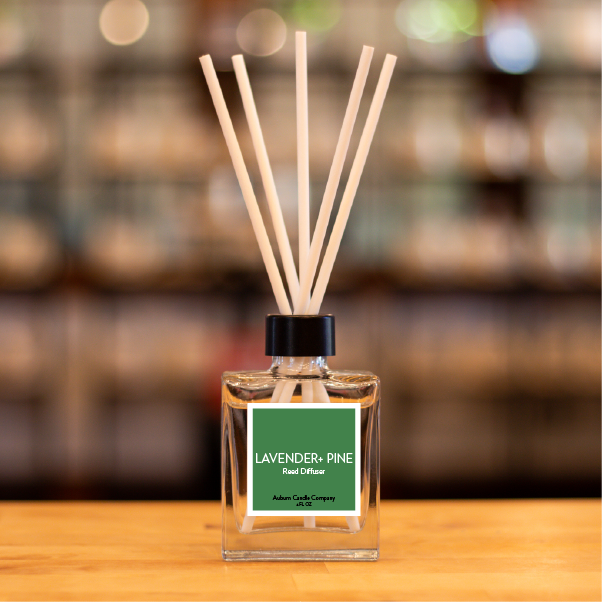 Lavender & Pine Reed Diffuser | Auburn Candle Company
