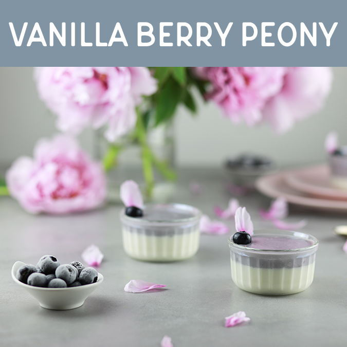 Vanilla Berry Peony Candle - Auburn Candle Company